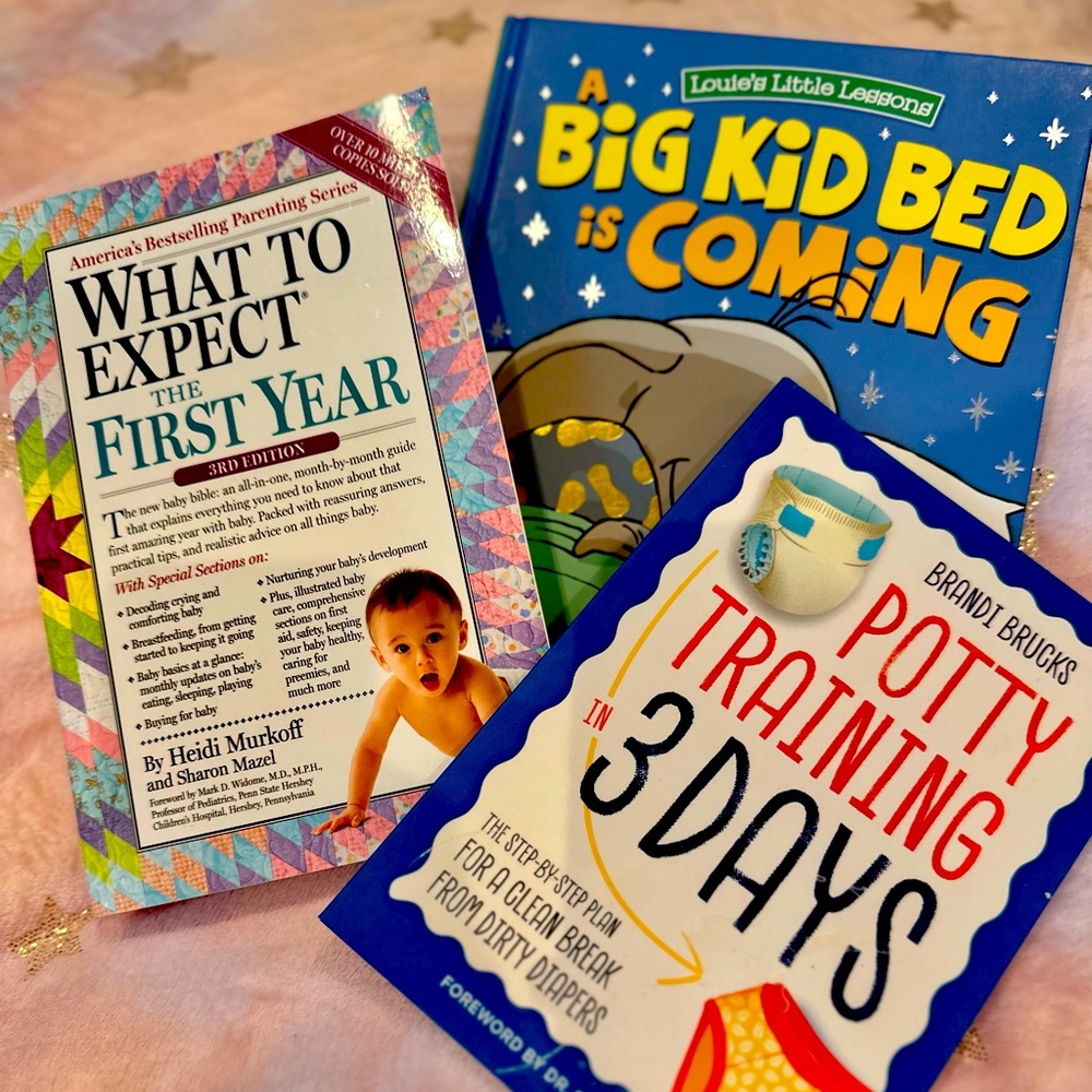 What to Expect the First Year and beyond book bundle!   Perfect Gift!